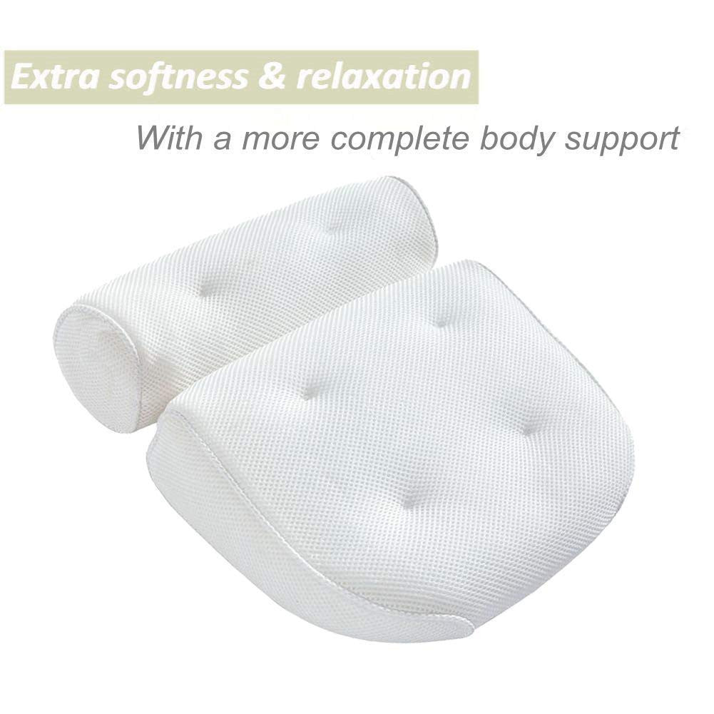 3D Relaxing Orthopedic Bath Tub Pillow