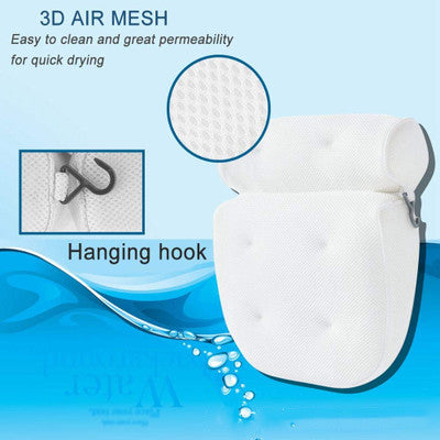 3D Relaxing Orthopedic Bath Tub Pillow