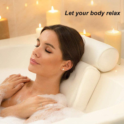3D Relaxing Orthopedic Bath Tub Pillow